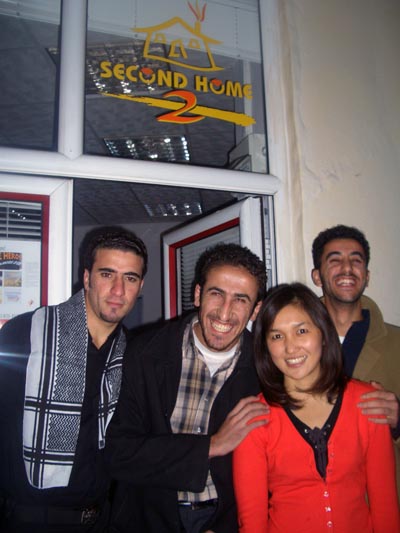 Wasim, Mahdi, Lisa, og Akram